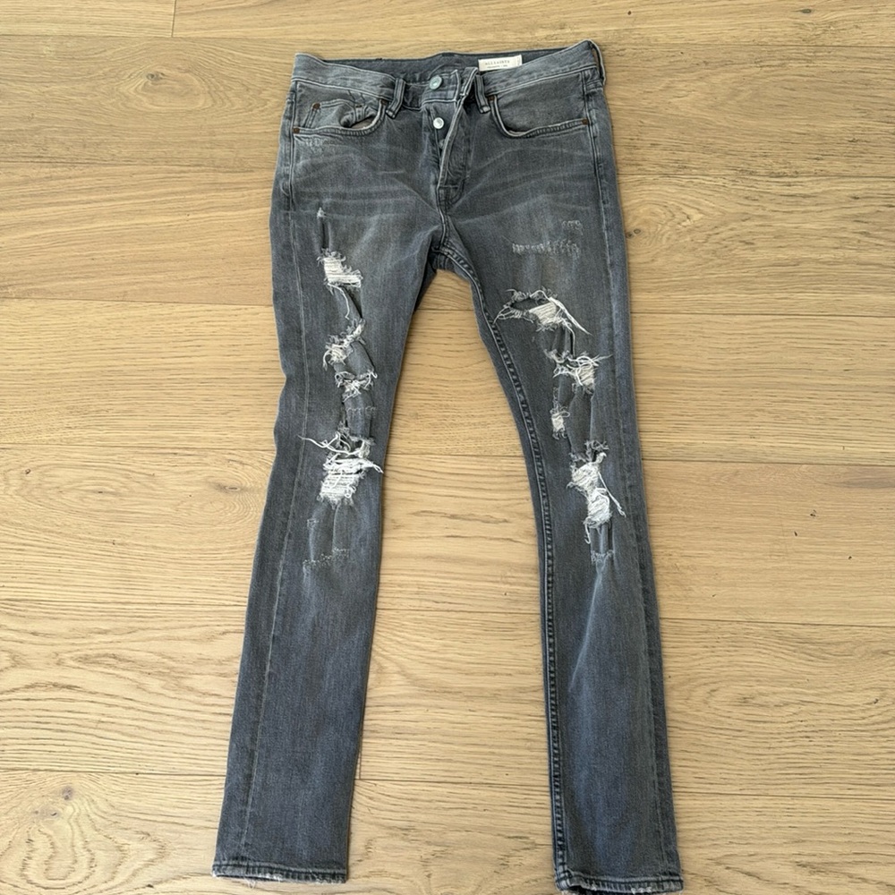 Allsaints - Men’s - Cigarette Jeans - W30 - Grey